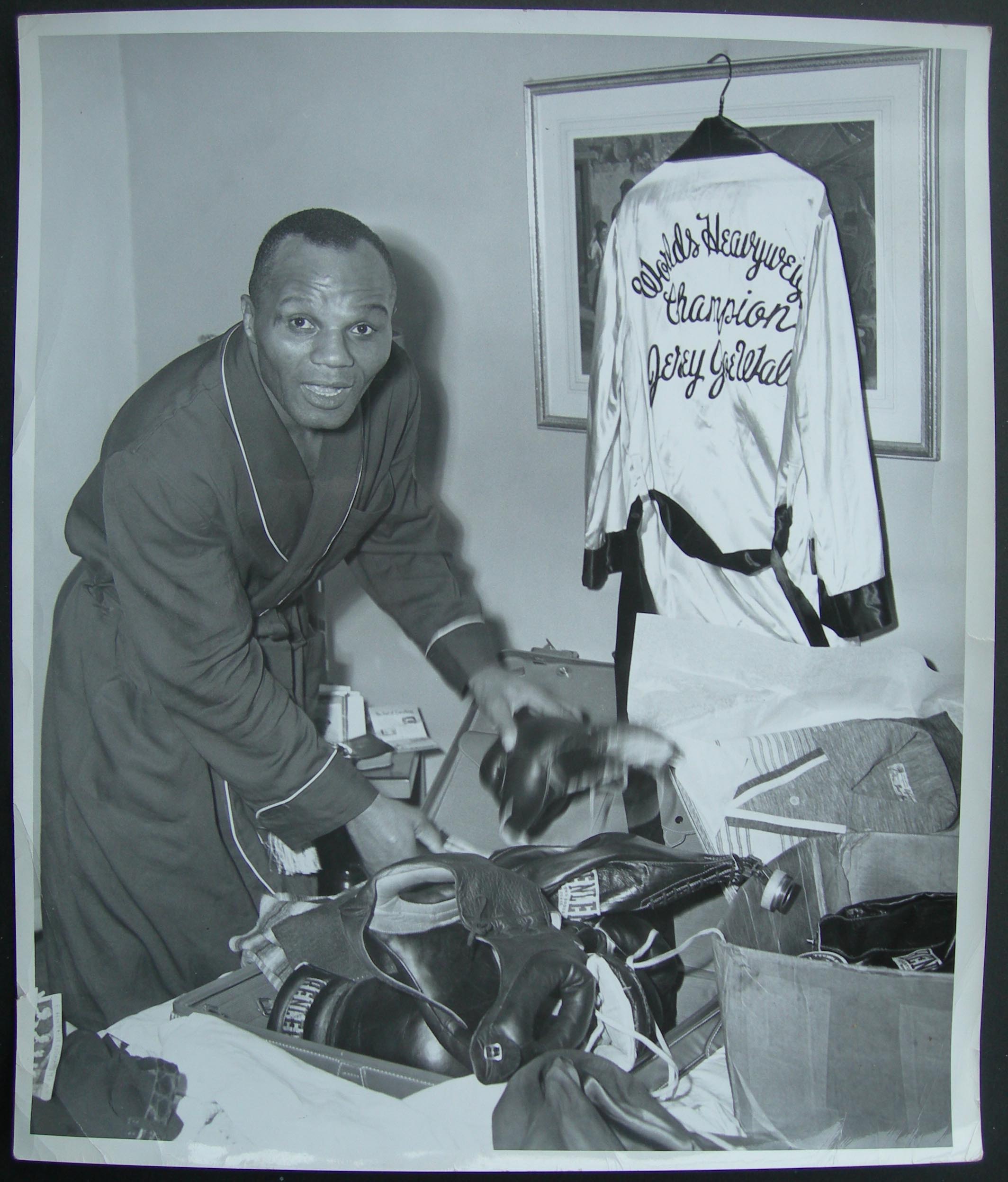 Jersey Joe Walcott World Heavyweight Champion 1951